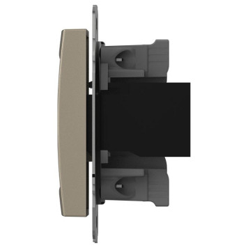 Розетка двойная Ethernet RJ-45 без рамки Elbi Eleсtriс Zena Vega 609-012500-248-2