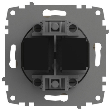 Розетка двойная Ethernet RJ-45 без рамки Elbi Eleсtriс Zena Vega 609-012500-248-3
