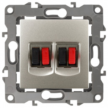 Розетка акустическая без рамки Эра Эра 12 12-3112-15