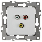 Розетка RCA без рамки Эра Эра 12 12-3113-01