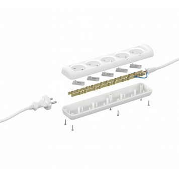 Удлинитель Эра U-5-3m-2x1-3