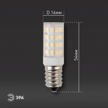 Лампа светодиодная Эра Стандарт LED T25-5W-CORN-840-E14-10