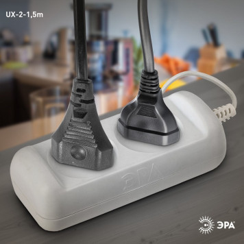 Удлинитель Эра UX-2-1,5m-4