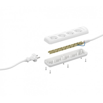 Удлинитель Эра UX-4-5m-5