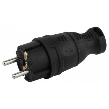 Вилка прямая с заземлением Эра V8-B-IP44