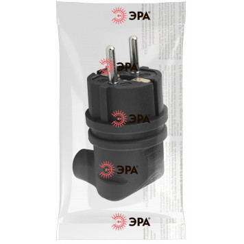 Вилка прямая с заземлением Эра V9-B-IP44-1