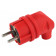 Вилка угловая с заземлением Эра V9-RED-IP44