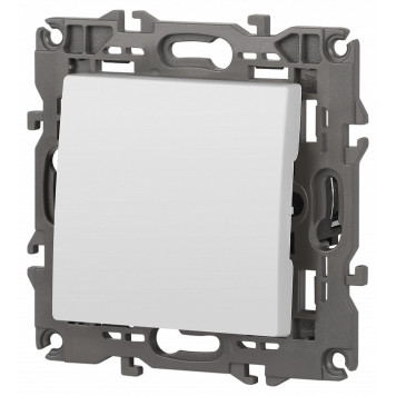 Выключатель одноклавишный без рамки Эра Эра Elegance 14-1111-01-2