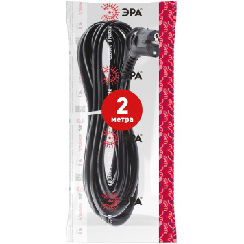 Сетевой провод Эра U-3x1-2m-B-3