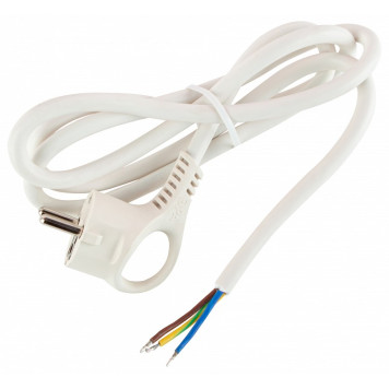 Сетевой провод Эра U-3x1,5-1,5m-W