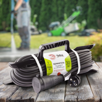 Удлинитель Эра UFx-1e-3x1,5-30m-IP44(KG)-3