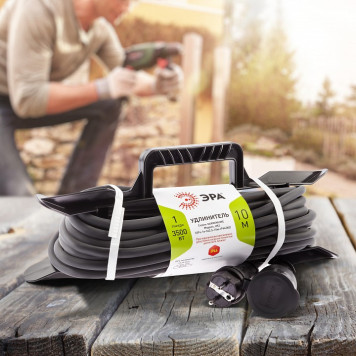 Удлинитель Эра UFx-1e-3x2,5-10m-IP44(KG)-3