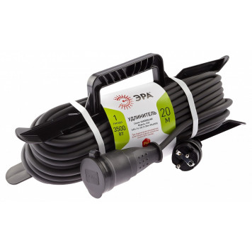 Удлинитель Эра UFx-1e-3x2,5-20m-IP44(KG)