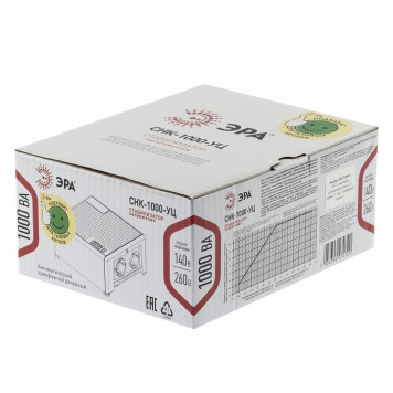 Стабилизатор напряжения Эра CНК-1000-УЦ-6