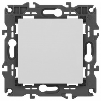 Выключатель одноклавишный без рамки Эра Эра Elegance 14-1111-01М