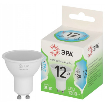 Лампа светодиодная Эра Green Line LED MR16-12W-840-GU10 GL-1