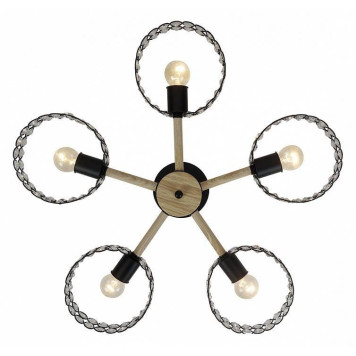Люстра на штанге Escada Banjo 679/5P Black-2