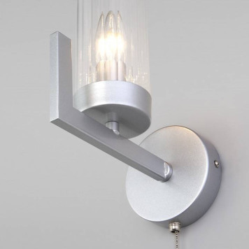 Бра Eurosvet Arganie 60133/1 серебро-3