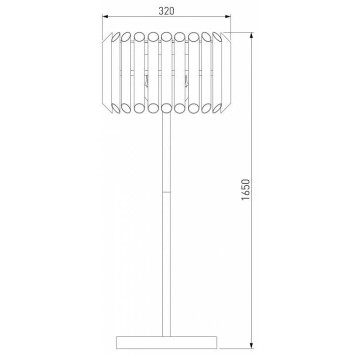 Торшер Bogate apos;s Castellie 01106/4-2