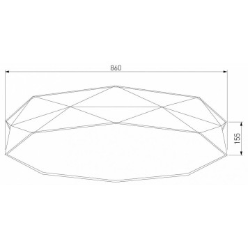 Накладной светильник TK Lighting Kantoor 4223 Kantoor Graphite-1