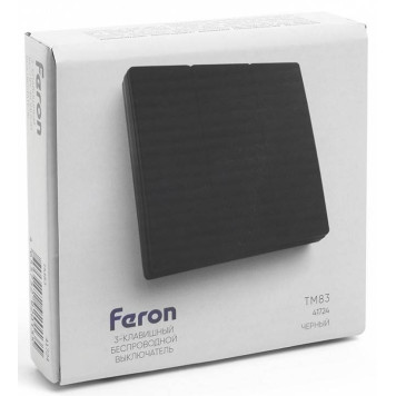 Выключатель беспроводной трехклавишный Feron Tm 83 41724-4
