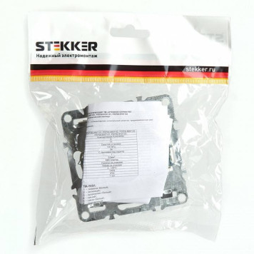 Розетка Ethernet RJ-45 без рамки Stekker Эрна 49151-1
