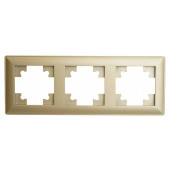 Рамка на 3 поста Stekker PFR00-7003-08 49608