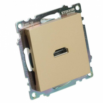 Розетка HDMI без рамки Stekker Катрин 50060-2