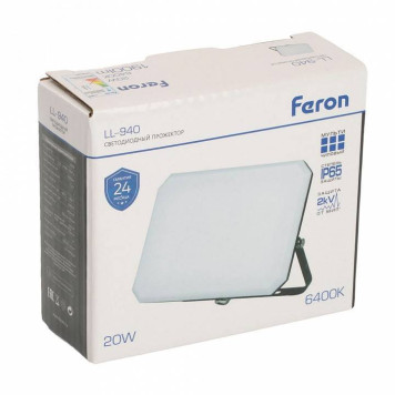 Настенно-потолочный прожектор Feron LL-940 51043-4