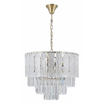 Подвесная люстра ILLUMICO GENOA IL3581-9ASQ-25 AB GENOA