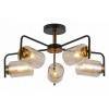 Люстра на штанге ILLUMICO IL8248-5COU-79 BK GD