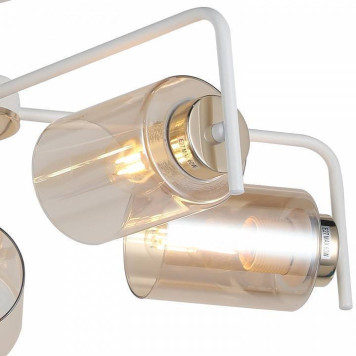 Люстра на штанге ILLUMICO IL8248-5COU-79 WH GD-2