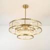 Люстра на штанге Imperiumloft RH Marais Round Chandelier D80 40,2668