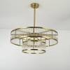 Люстра на штанге Imperiumloft RH Marais Round Chandelier D80 40,2668