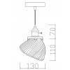 Подвесной светильник Imperiumloft Loft Sea Shell 40,57