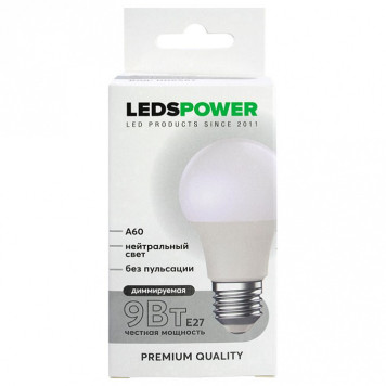 Лампа светодиодная LEDS POWER A60 006567-1