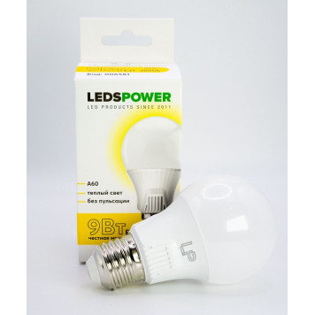 Лампа светодиодная LEDS POWER A60 006581-4
