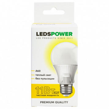 Лампа светодиодная LEDS POWER A60 006628-5
