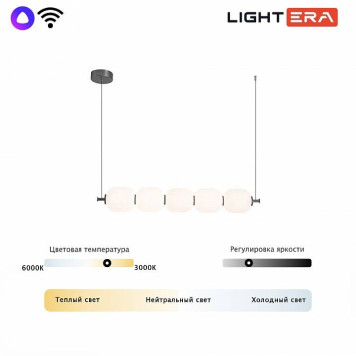 Подвесной светильник LIGHTERA Lavish LE162L-5W WIFI-2