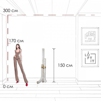 Торшер Loft it Sumatra 10412F-7