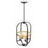 Люстра на штанге LUMINA DECO Monterey LDP 1141-4 BK+MD