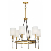 Люстра на штанге LUMINA DECO RODEZIO LDP 1229-6 MD