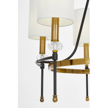 Люстра на штанге LUMINA DECO RODEZIO LDP 1229-6 MD-5