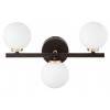 Бра LUMINA DECO Marsiada LDW 6033-3 BK+F.GD