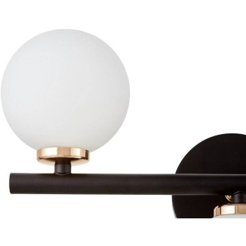 Бра LUMINA DECO Marsiada LDW 6033-3 BK+F.GD-2