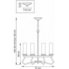 Подвесная люстра Lightstar Flume 723065