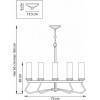 Подвесная люстра Lightstar Flume 723085