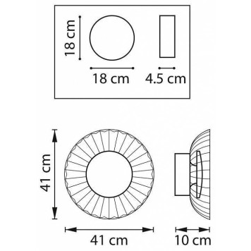 Накладной светильник Lightstar Celesta 809025-2