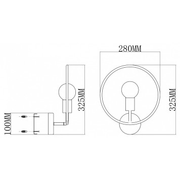 Бра Moderli Sachara V11581-1W-2