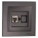 Розетка Ethernet RJ-45 Mono Electric Despina 102-202005-125